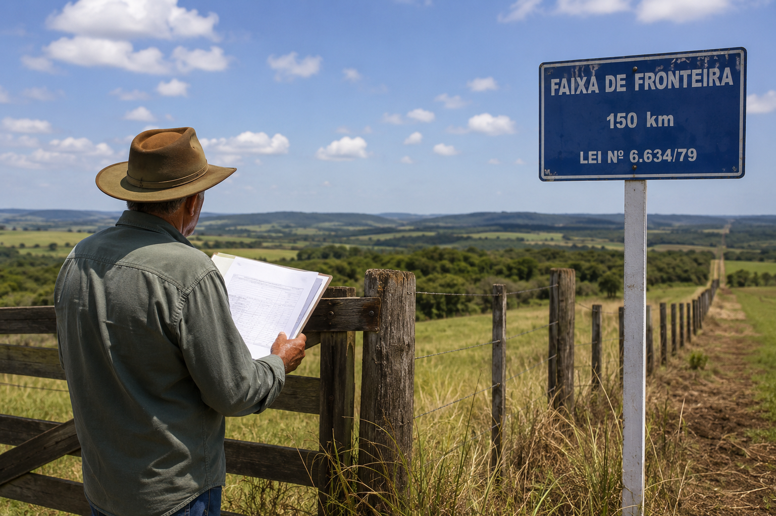 Registros de Imóveis Rurais em Faixa de Fronteira