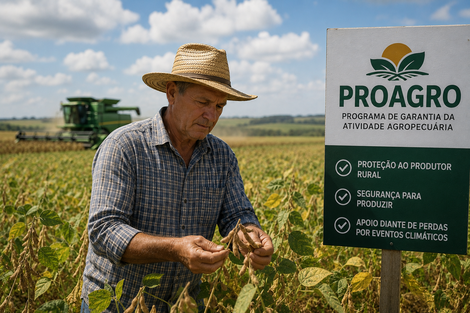 Proteção ao pequeno produtor no Proagro